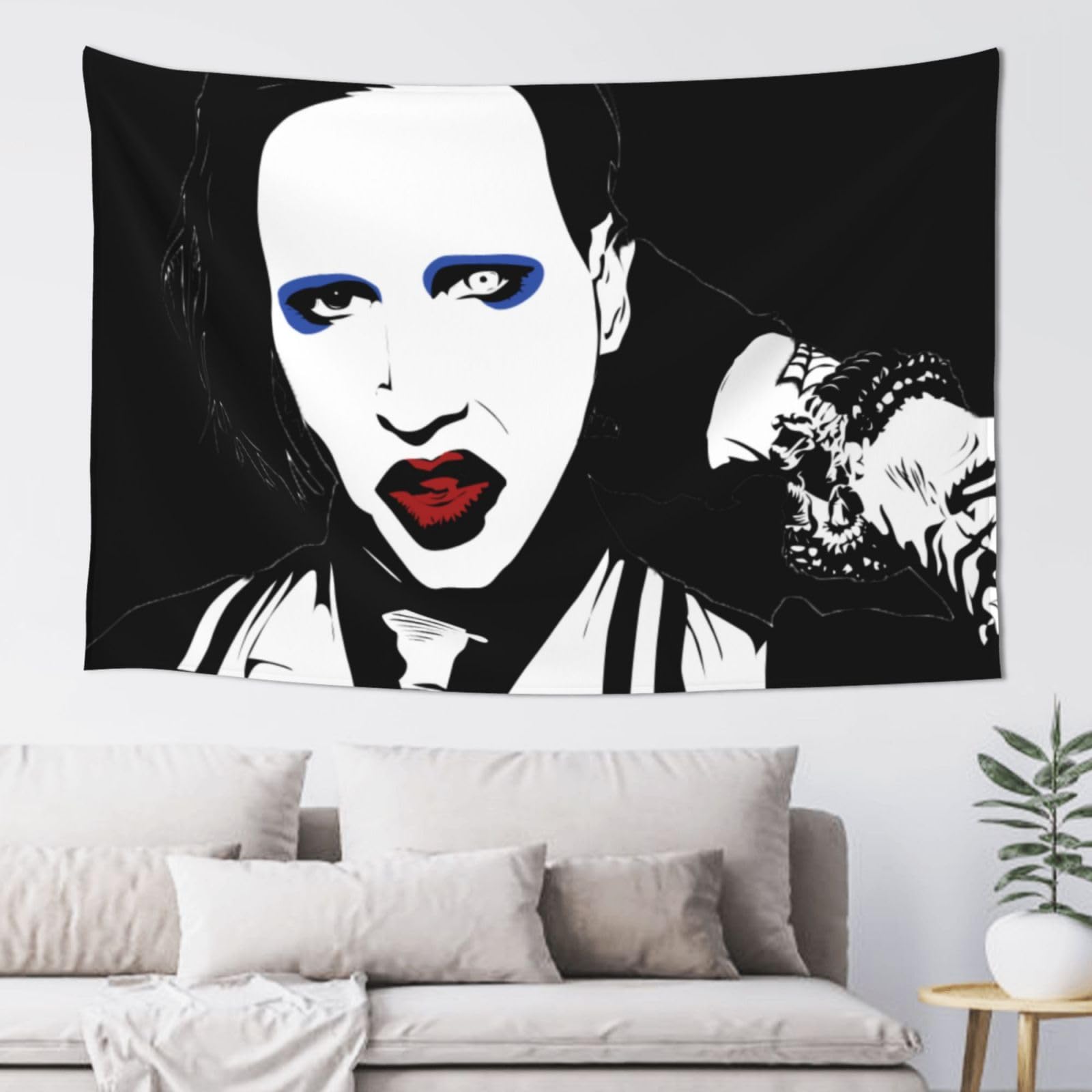 マリリンマンソン タペストリー Amazon.co.jp: Runiry タペストリー Marilyn Mansonマリリン