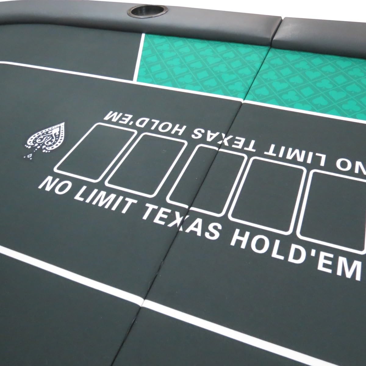 Pegasi Pokertop Deluxe 213x103 Faltbare Pokerauflage Pokertisch-Auflage Texas Hold'em Poker Top Inkl. Tragetasche