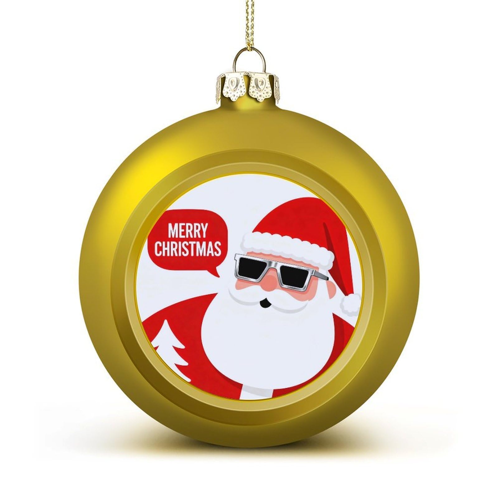 Décoration de sapin boule de Noël plastique incassable fête de Noël