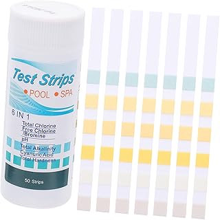 STOBOK 50pcs Water Quality Test Paper Fish Tank Supplies Water Test Strips Water Tester Strip Phosphate Test Strips Pools Ph Tester Swimming Pool Testing Supplies Ph Strips The Pet Spa