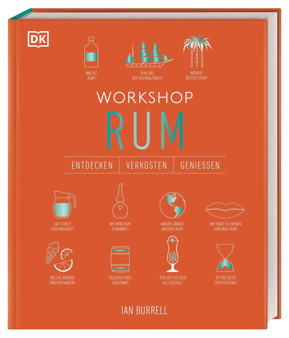 Workshop Rum: Das kompakte Rum-Handbuch mit Porträts, Verkostungstipps und Cocktailrezepten. Vom weltweit einzigen Rum-Botschafter Ian Burrell (Entdecken. Verkosten. Genießen.)