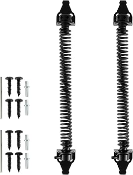 8" Fence gate Spring, Door Automatic Closer Heavy Duty with self Closing, Adjustable and Rust Proof for Wooden and Vinyl Fence