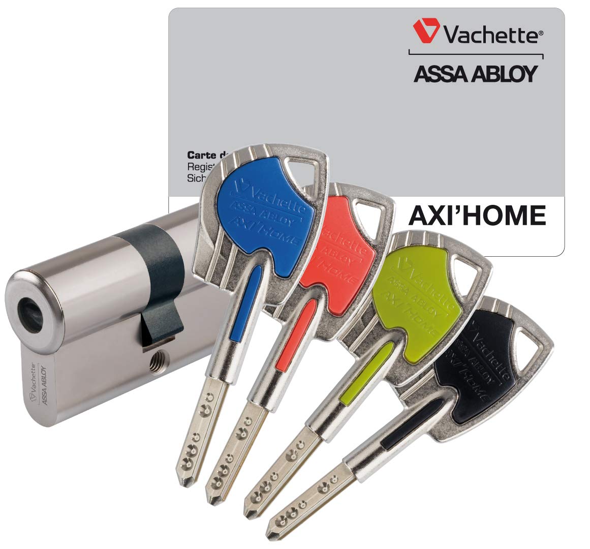 67101 axihome AFCS/SC Cylinder Nickel, 30 x 40 mm