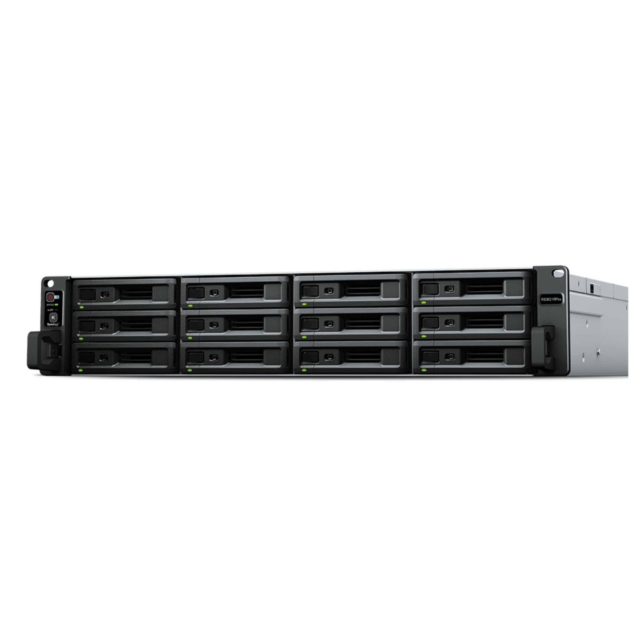 Synology RS3621RPXS 2U 12-Bay 2.2GHz 6-Core 8GB DDR4 4x 1GbE 2x USB 3.2 RPS Server