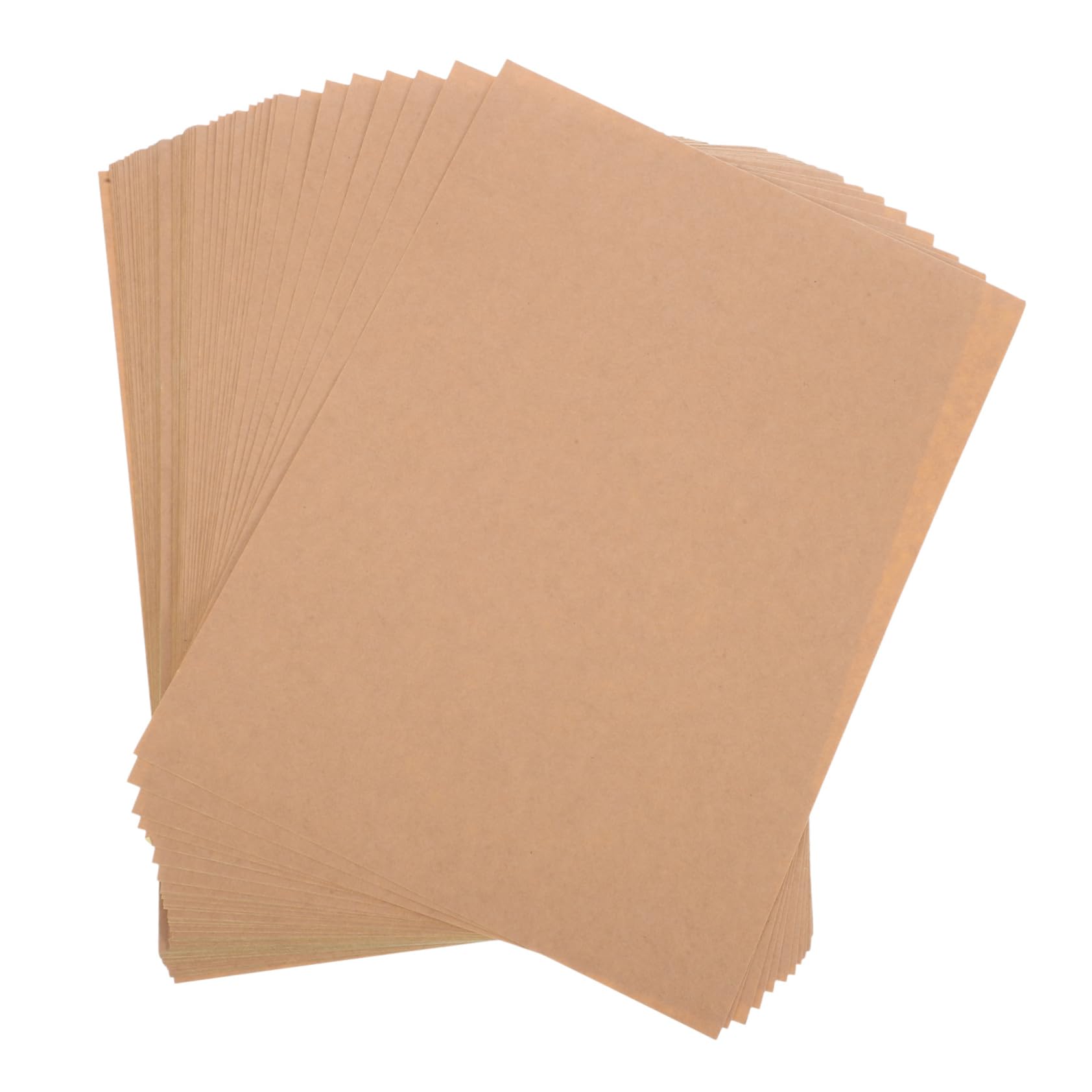 50fogli Carta Kraft Adesivi Stampabili Etichette Adesive in Carta Adesivi Autoadesivi Per Stampante Confezione
