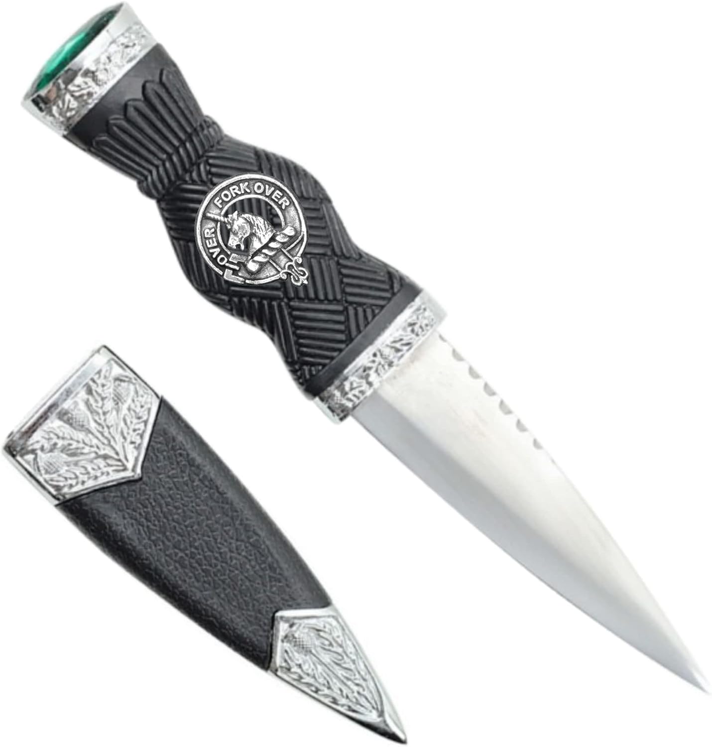 Scottish Clan Crest Sgian Dubh ~ Cunningham
