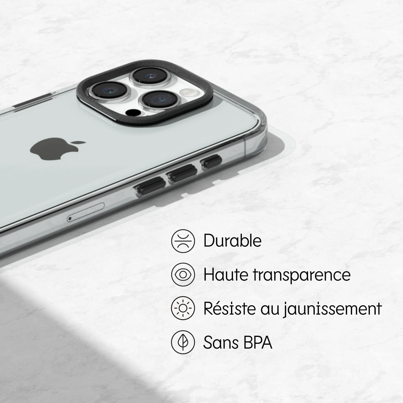 RhinoShield Coque Clear pour iPhone 15