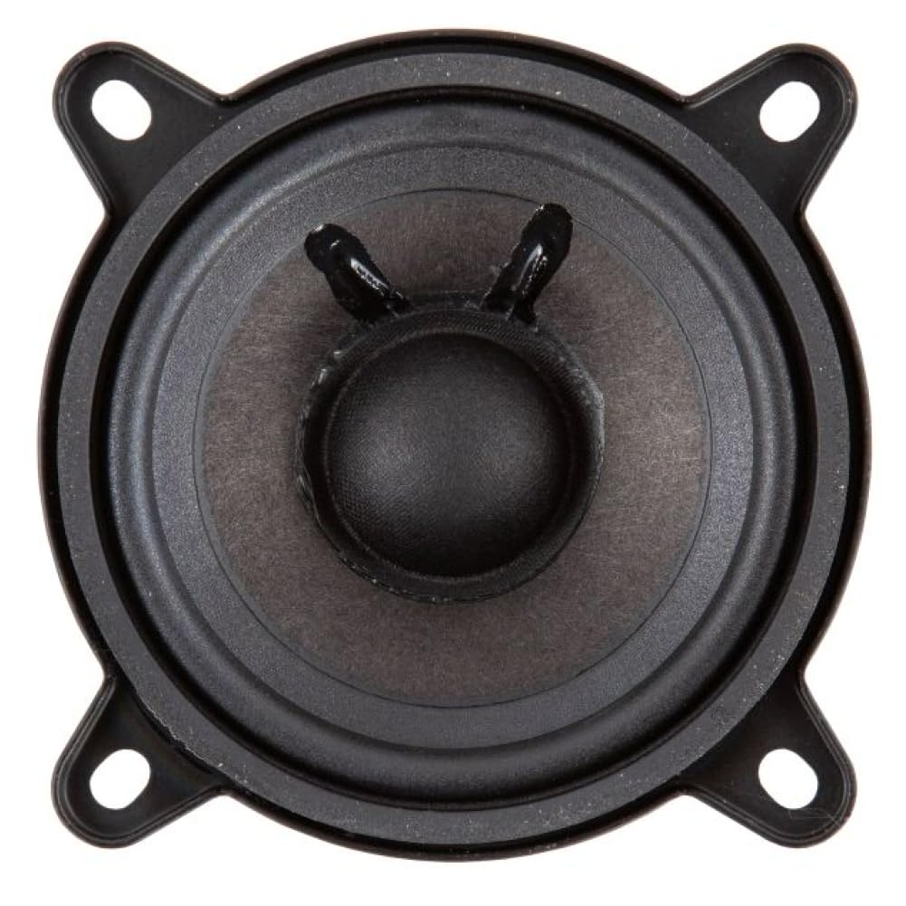 KIT Set pour FAITAL Pro 3FE25 4 ohm, 1 Haut-Parleur woofer 8 cm 80 mm 3" de diamètre, 20 Watts rms et 40 Watts Max, sensibilité 91 DB, pour Voitures, 1 pièce
