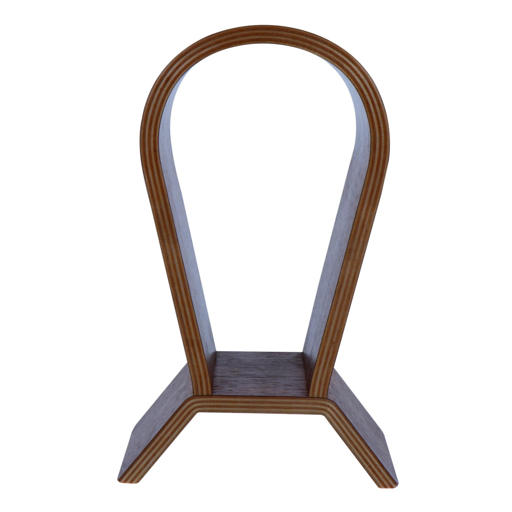 ABOOFAN Support Stable Audio Bois Naturel de en Casque Noyer pour Rangement et Élégant pour Casque, pour Décoration et Bureau