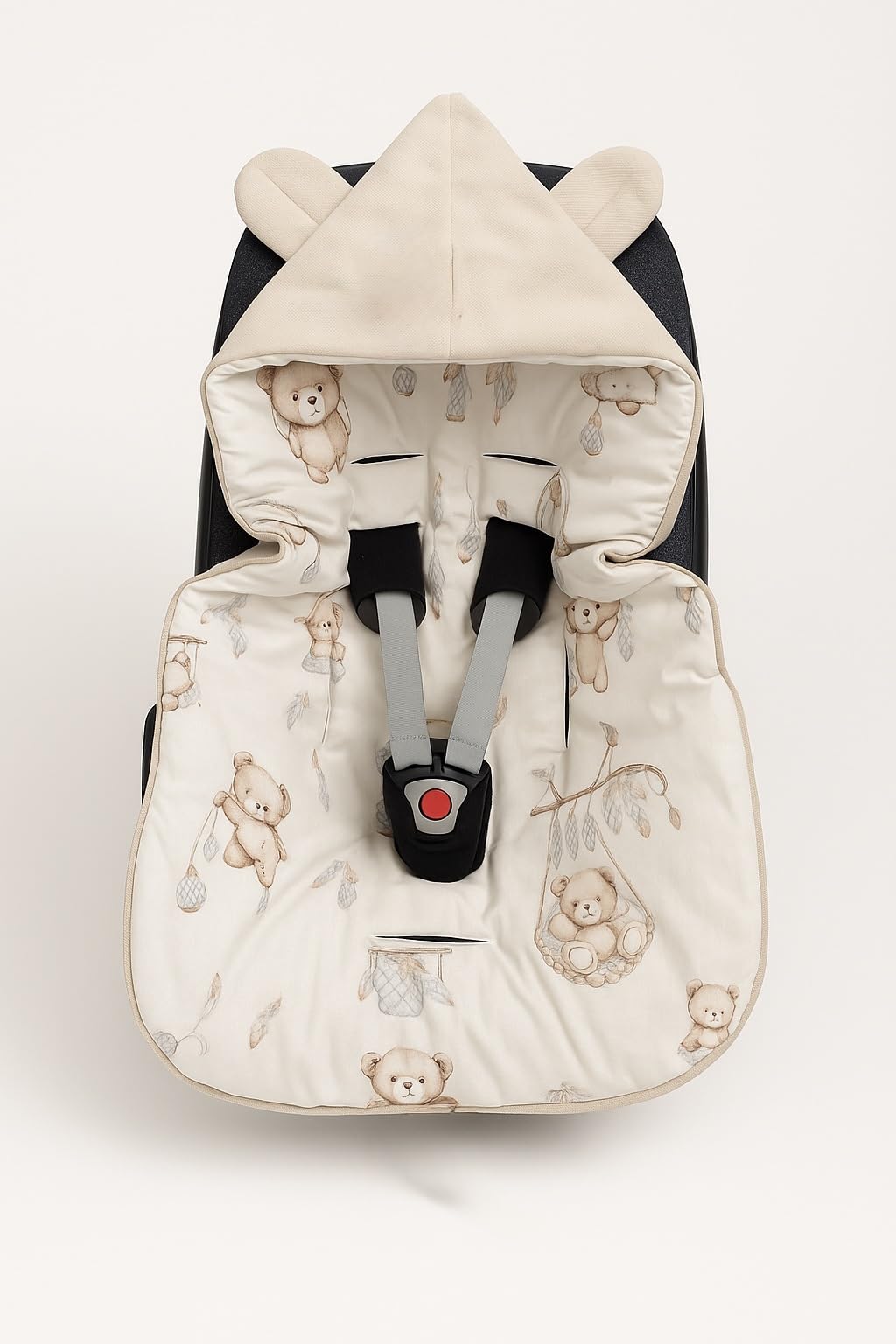 Coprigambe invernale per neonato, invernale, caldo, coprigambe per bambini, sacco nanna per passeggino, culla per tutto l'anno (crema)
