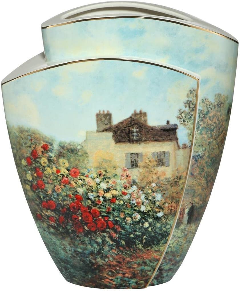 Vase Goebel Collection Monet – Le Pont Japonais – Porcelaine Décorative
