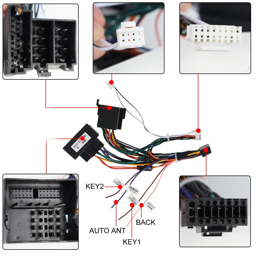 Radio samochodowe Hodozzy Carplay 4 + 128 G, do Seat Ibiza 6j 2009-2013, 9-calowy ekran w komórce, stereo, samochody stereo Bluetooth 5.0 z Android Auto/EQ/GPS/Wifi/RDS/USB/SWC + kamera cofania do