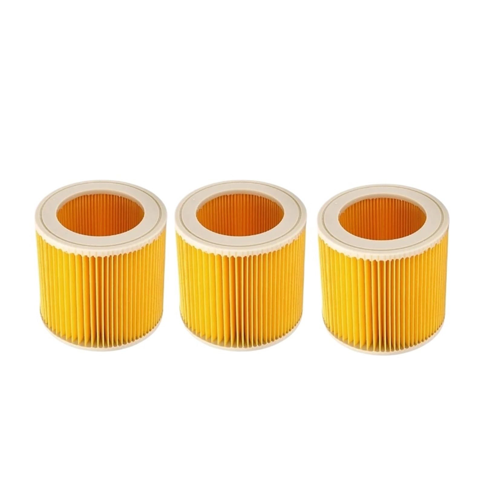 Kvcccss One Color 3 Pieces Hepa Filter For Karcher, Wd Wd2 Wd3 Wd1 Mv3 Mv2 Vacuum Cleaner Parts Wd2250 Wd3.200 Wd3.300