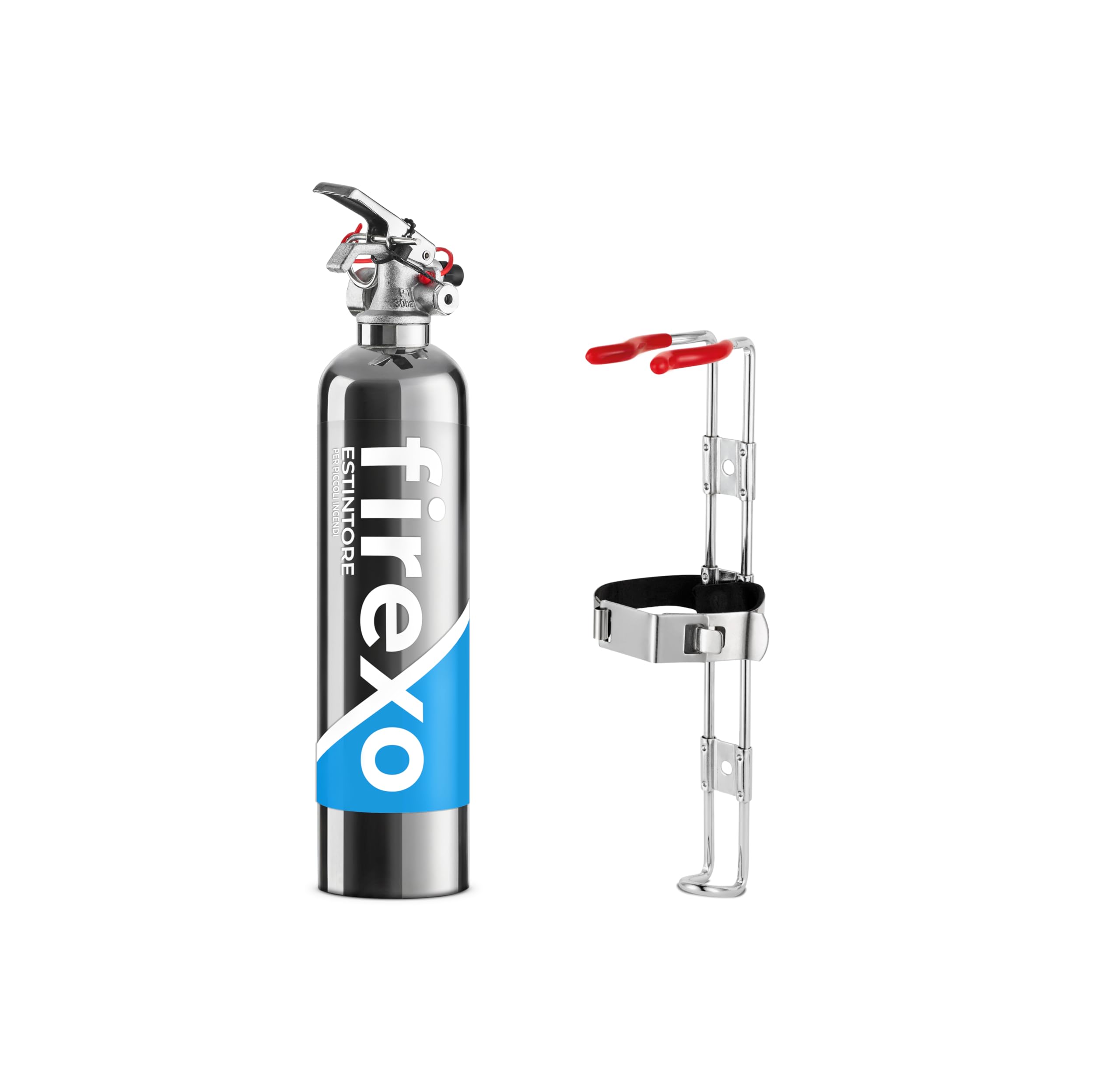 Firexo Estintore (500ml) - Fire Extinguisher Estintore Per Casa, Auto, Cucina, Camper, Lavoro, Barca, Ristorante, Camino - Estintore per Tutte Le Classi Di Fuoco