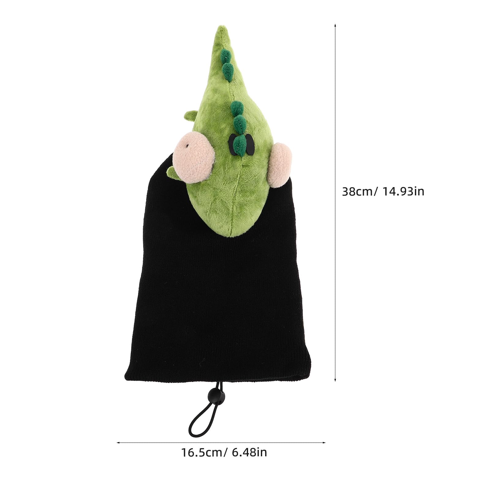 Gatuida Copricasco da Sci in Peluche a Forma di Animale, Accessorio Leggero e Morbido per Snowboard, Motociclo e Sport Invernali, Copertura Versatile per Casco Ragazzo Adatta a Diverse