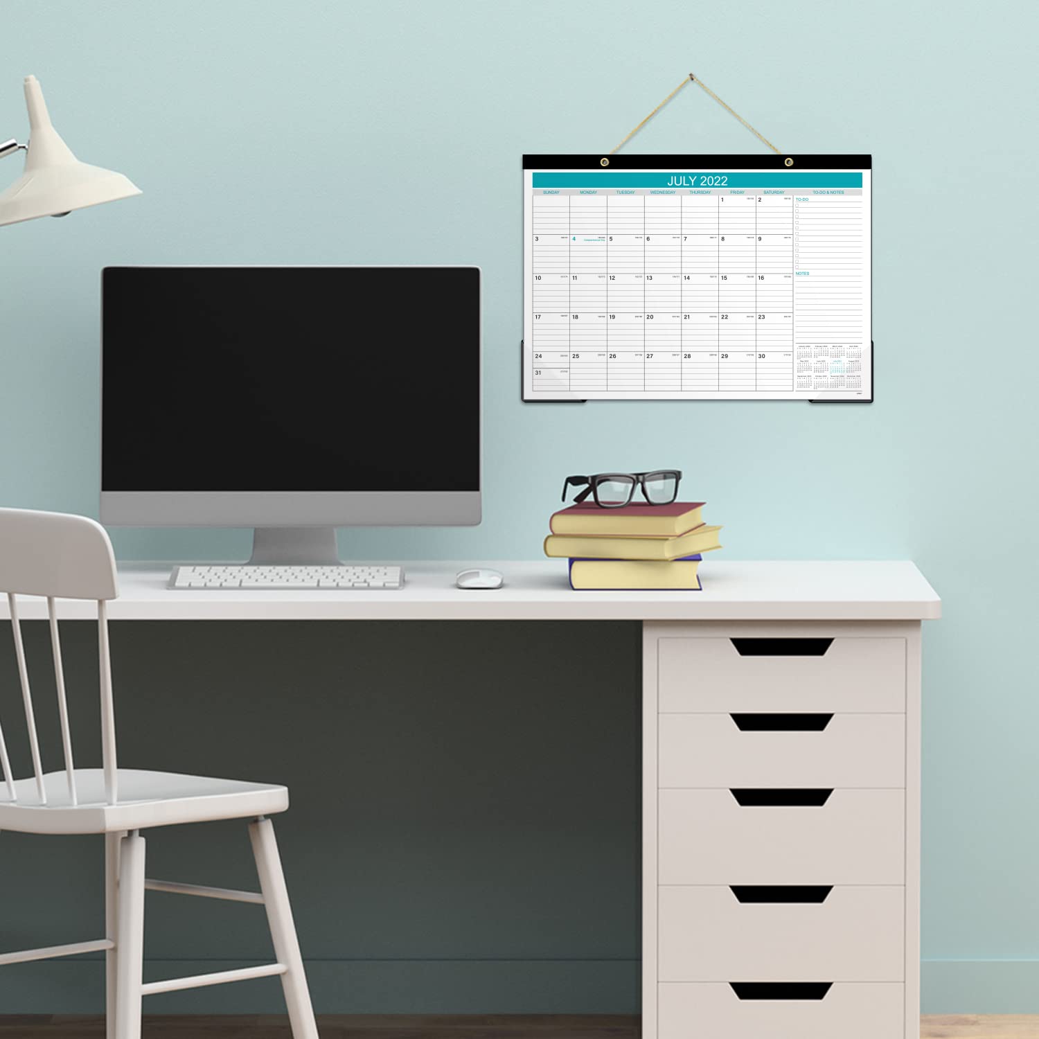 20222023 Desk Calendar 18 Monthly Desk/Wall Calendar, July 2022