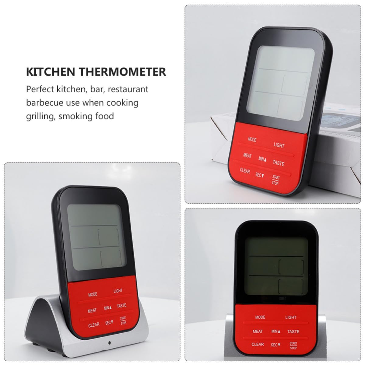 Kabelloses Küchenthermometer Modell mit Doppelsonde für Grillofen