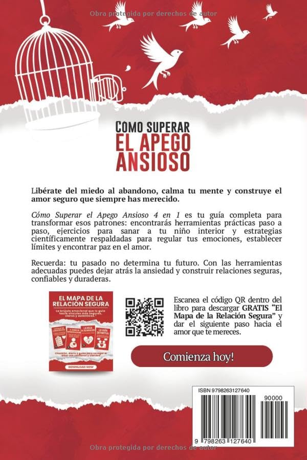 Miniatura 2 de Cómo superar el apego ansioso 4 en 1 La guía definitiva para sanar tus heridas del pasado, regular tu ansiedad y construir relaciones seguras