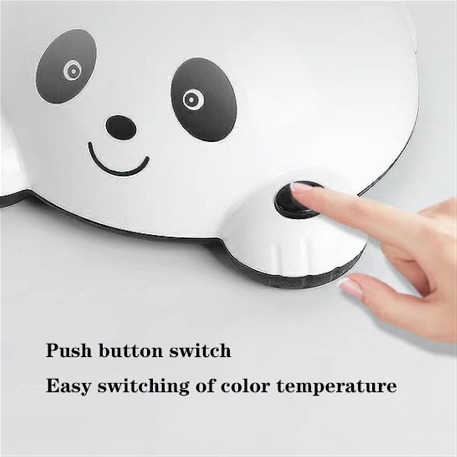 Lampada da Scrivania Simpatica lampada da scrivania a forma di panda con portapenne, interruttore a pulsante, lampada da tavolo/scrivania a LED dimmerabile con 3 modalità di illuminazione for ragazzi