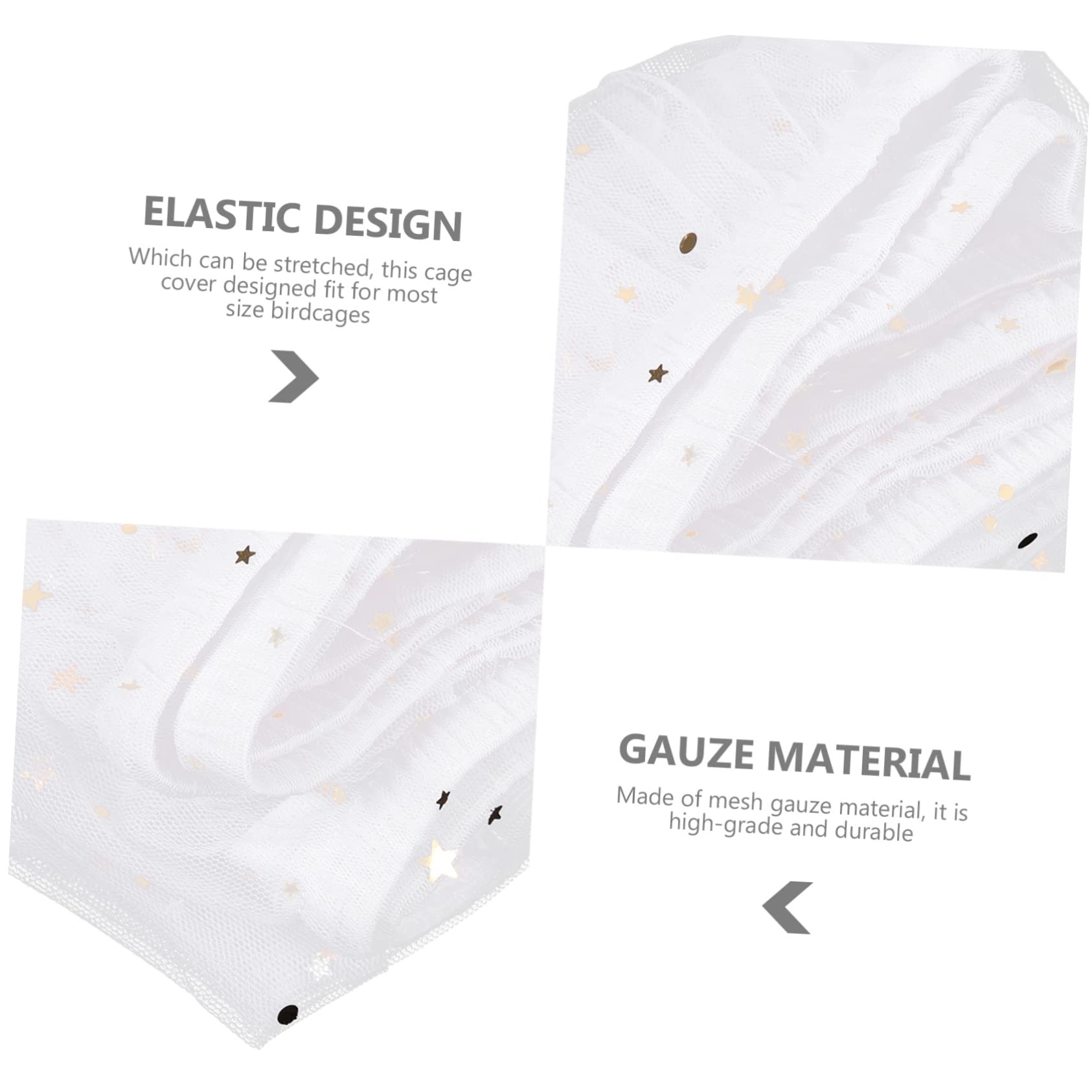 BESPORTBLE 5pcs Bird Cage Cover Birdcage Covers Bird Cage Net Outdoor Birdcage Easy Install