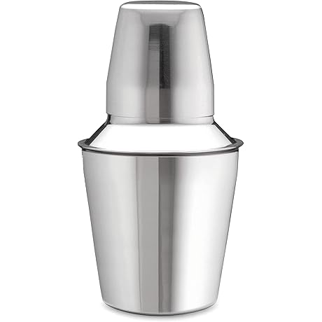 TableCraft 3-Piece Stainless Steel Mini Cocktail Mixers