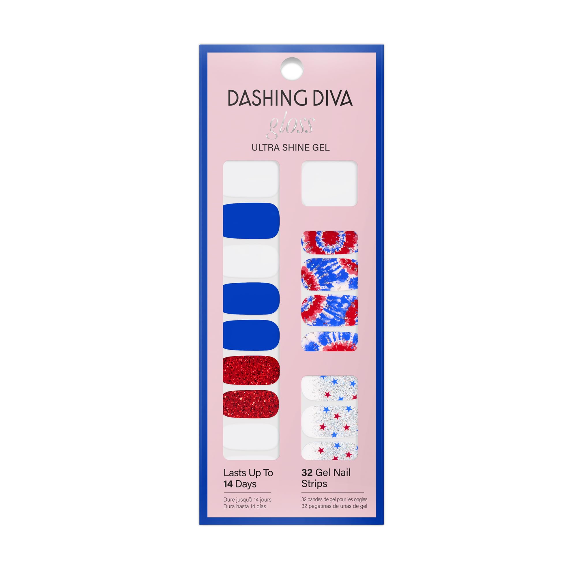 Dashing Diva Gloss Nail Strips - Lavender Dreams -19