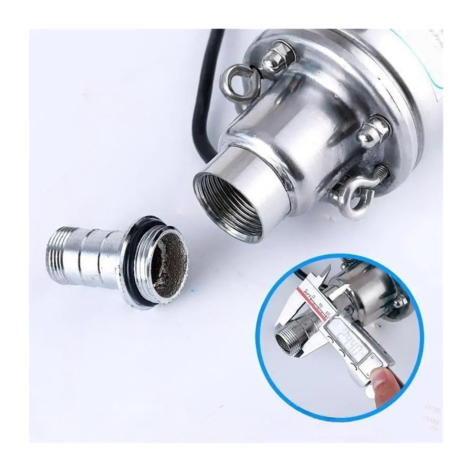 Pompa sommergibile per pozzi Pompa for pozzi profondi for irrigazione di terreni agricoli da 220 V(B)