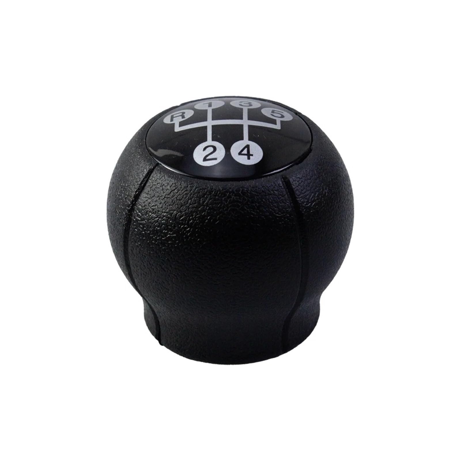 Jxewmtmc Black 5 Speed For Vauxhall For Opel 5 Speed Gear Shift Knob Leather Dustproof Shifter Boot Cover Gear Stick Shift Cover(Black 5 Speed)