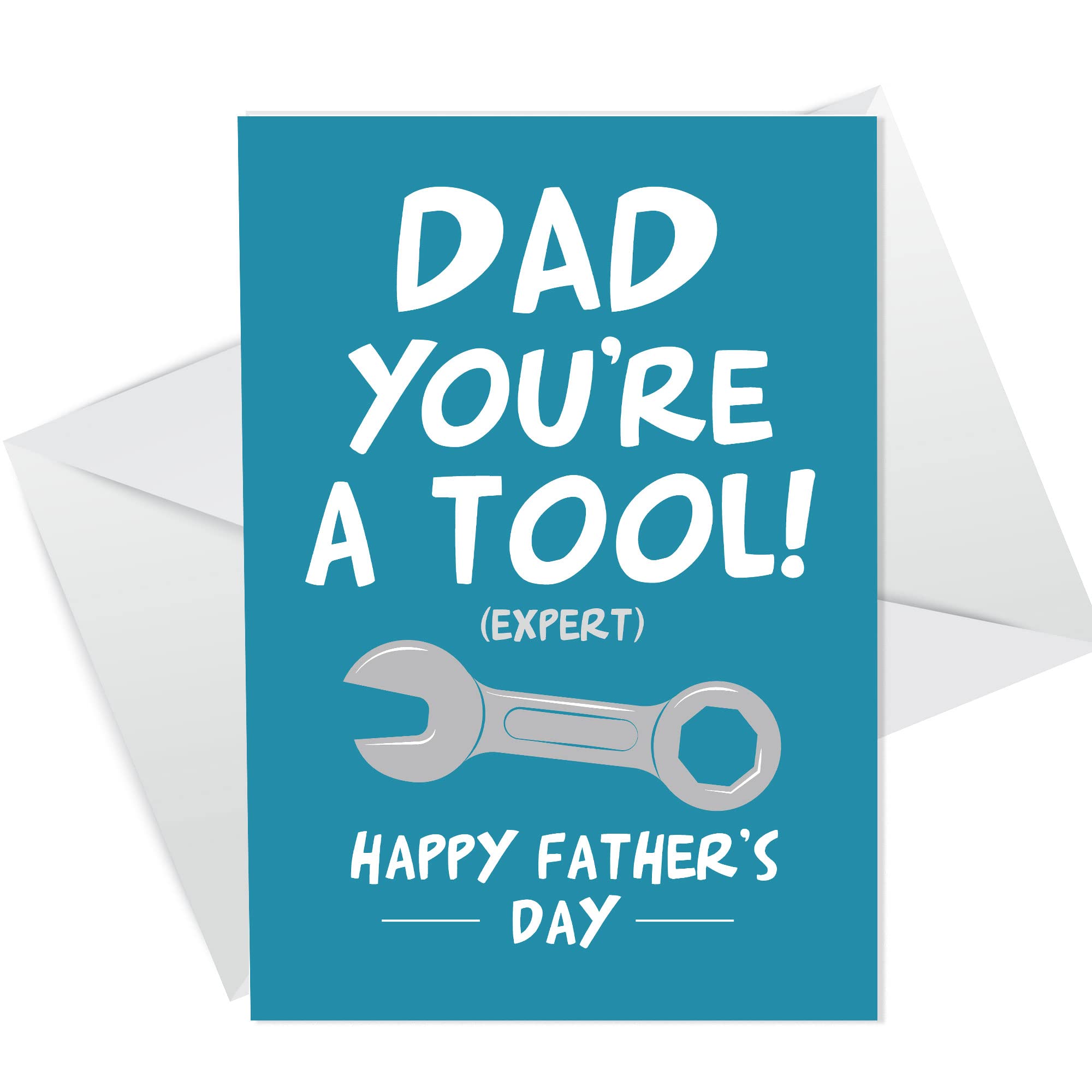 RED OCEAN Funny Fathers Day Card Joke Father's Day Card Humour Dad Card From Daughter Son