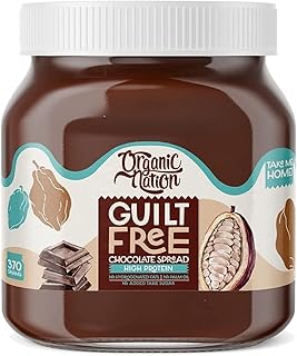 شوكولاتة قابلة للفرد عالية البروتين وخالية من الجلوتين من اورجانيك نايشن