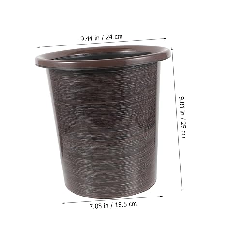 Miniatura 9 de Cabilock Cubo de basura de plástico para reciclaje, cubo de flores de café, cubo de basura de oficina, contenedores de plástico para llevar,