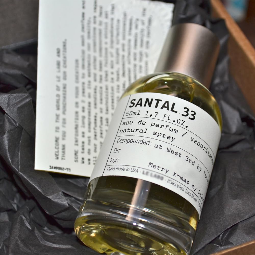 Amazon.com : Vdtesg SANTAL33, Perfume Spray - Iconic Scent of New