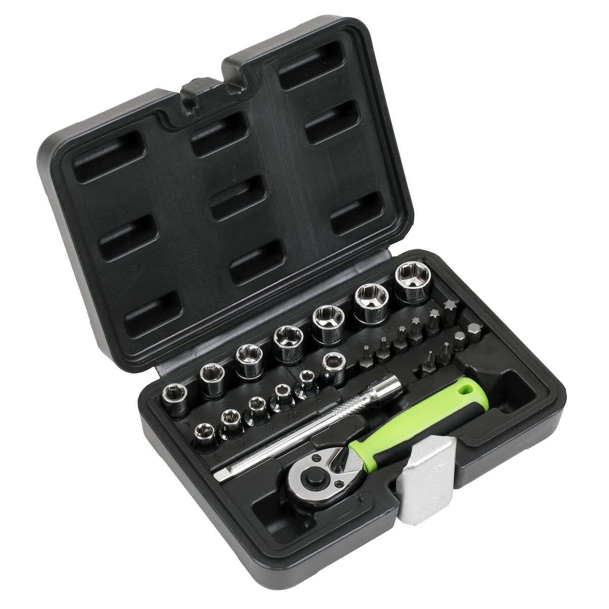 Sealey Siegen Socket Set 1/4""Sq Drive 25pc