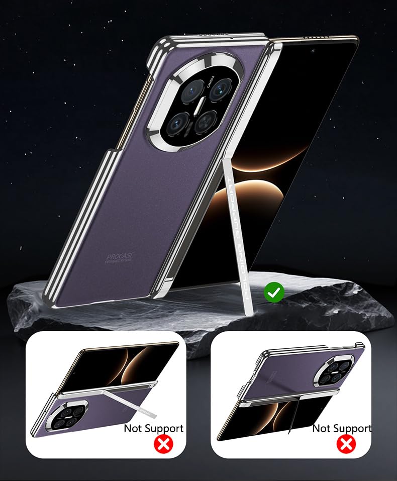 Coque rigide Mate X7 ZORSOME antichoc avec béquille pour protéger et charger sans câble - 3
