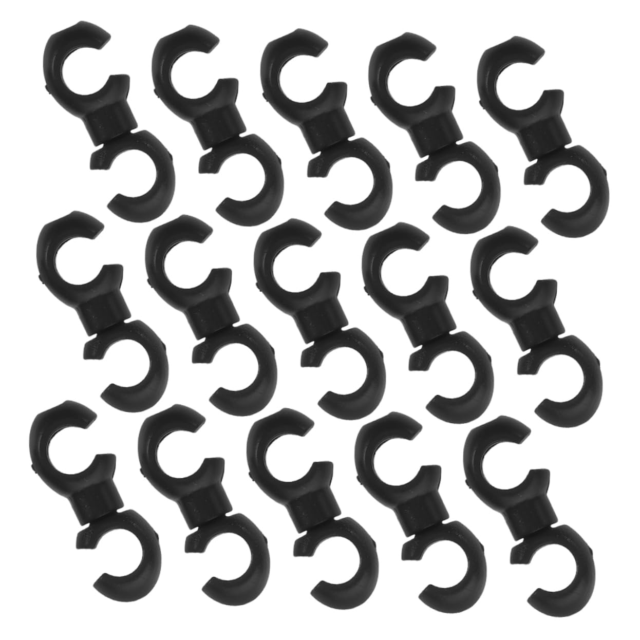 ifundom 50PCS Weatherproof Shaped Holder for Brake Gear Housing Space Saving Design Durable Construction for Efficient Cable Organization