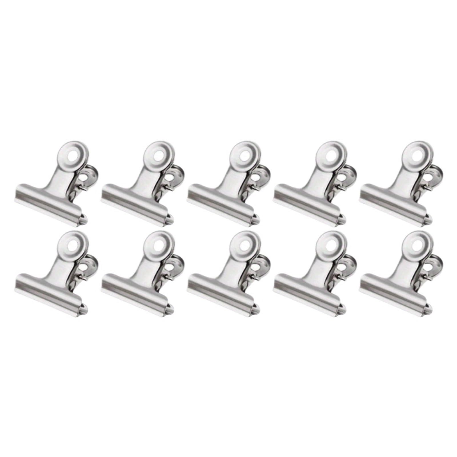 30PCS Stainless Steel Clips for Food Storage