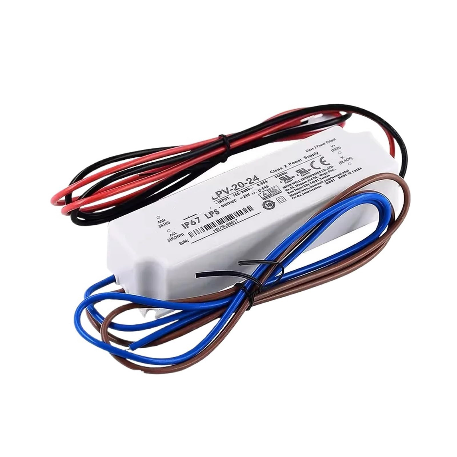 SWEWDSQG Power Supply LPV-20-5 LPV-20-12 LPV-20-24 20W single output switching power supply(LPV-20-5)