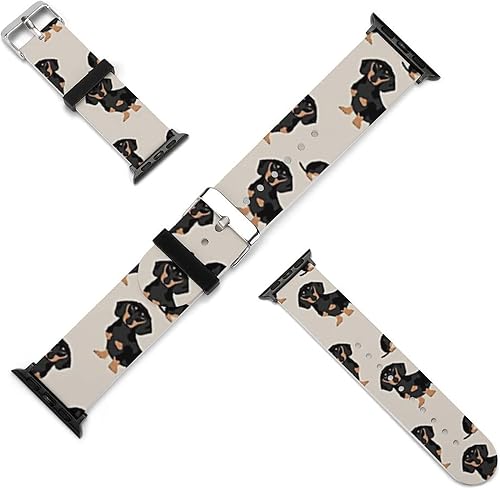 Vista 173 de Correa de reloj de silicona suave compatible con Iwatch Correa deportiva para hombres/unisex/jóvenes compatible con Iwatch Series