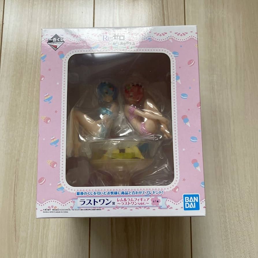 Amazon.co.jp: リゼロ 一番くじ ワン賞 レム ラム フィギュア プリン