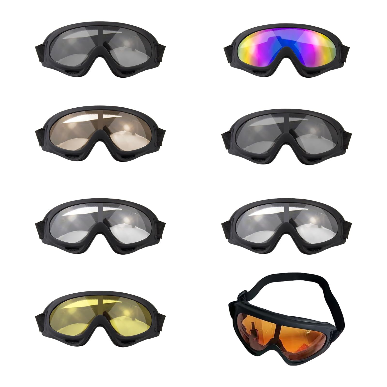 Lunettes d'extérieur coupe-vent cyclisme durables anti-sable