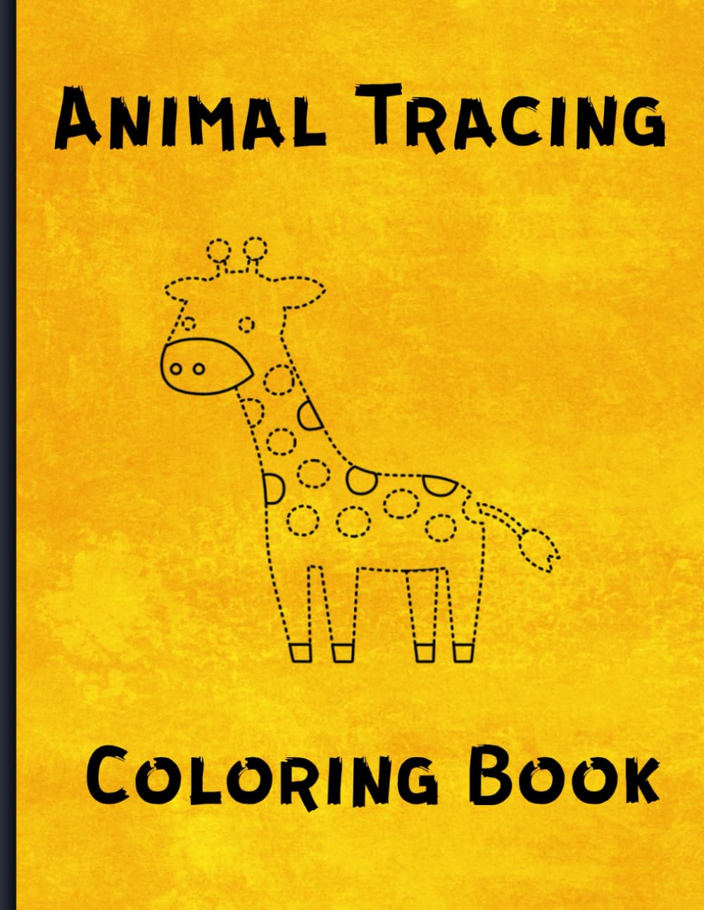 Animal Tracing Coloring Book