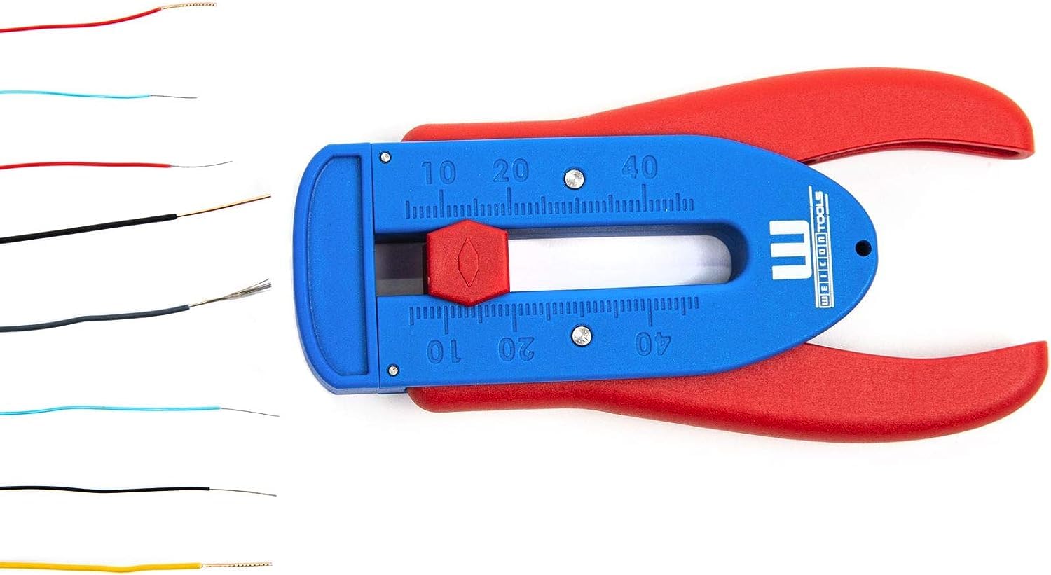 WEICON TOOLS Dénudeur de précision S, Pince à dénuder pour fils fins et torons de 0,12 - 0,8 mm, Fabriqué en Allemagne