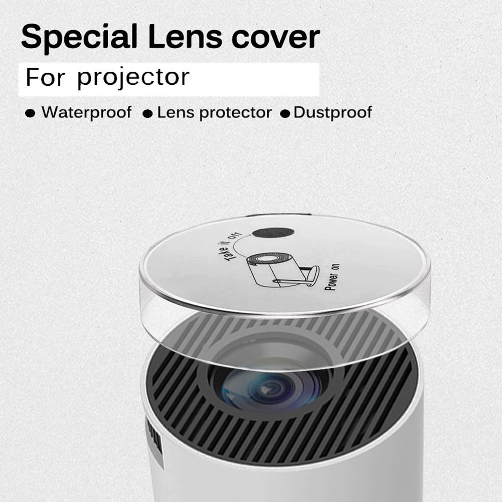Cache-Objectif de Projecteur HY300PRO pour Éviter la Poussière, Protection Spécifique pour la Machine à Projecteur HY300Pro
