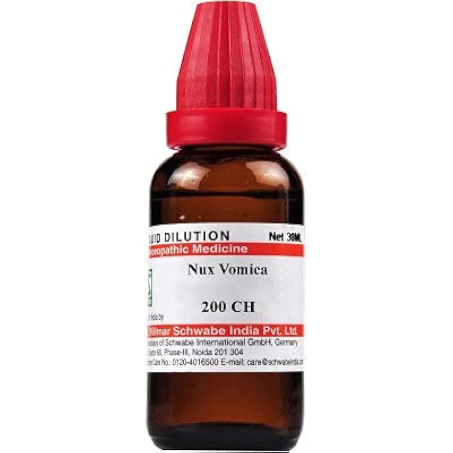 Schwabe Willmar India Nux Vomica 200 CH (30ml)