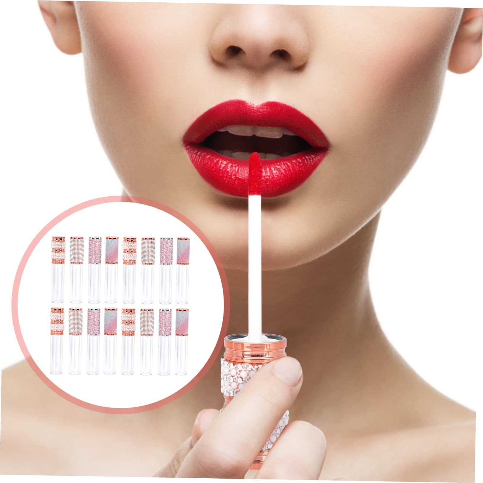 Nachfüllbare Lipgloss Tube 5ml aus Abs, 20 Stück Pack