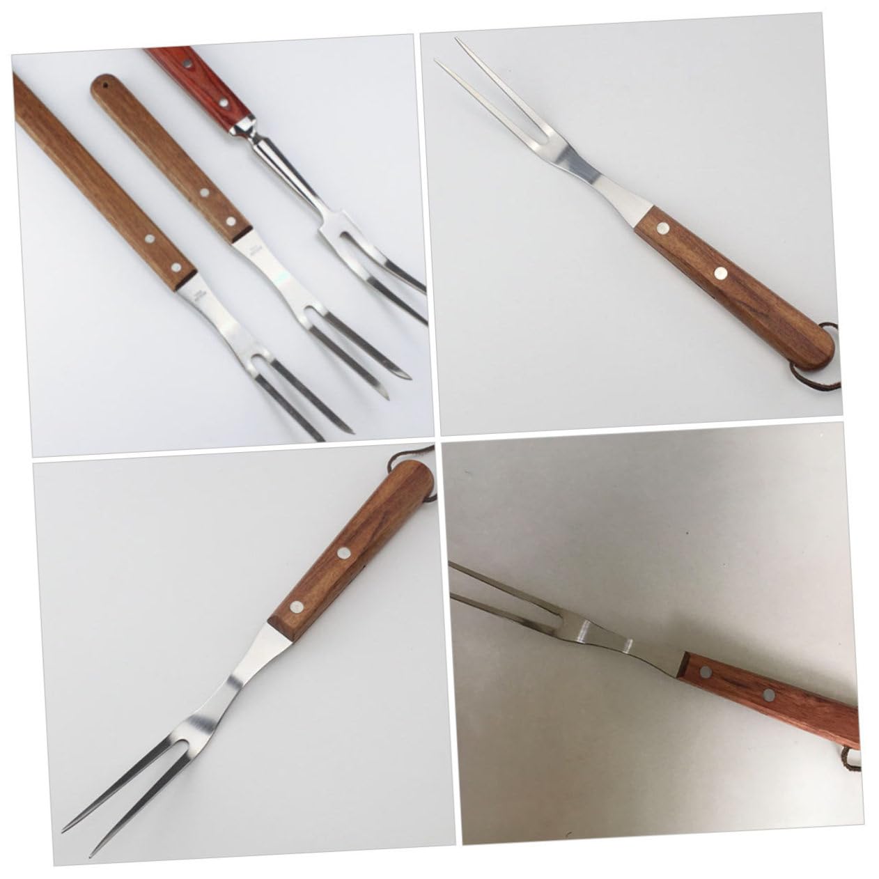 DECHOUS 3pezzi Barbecue Inossidabile Per Grigliate e All Utensile Per e Riutilizzabile e Facile