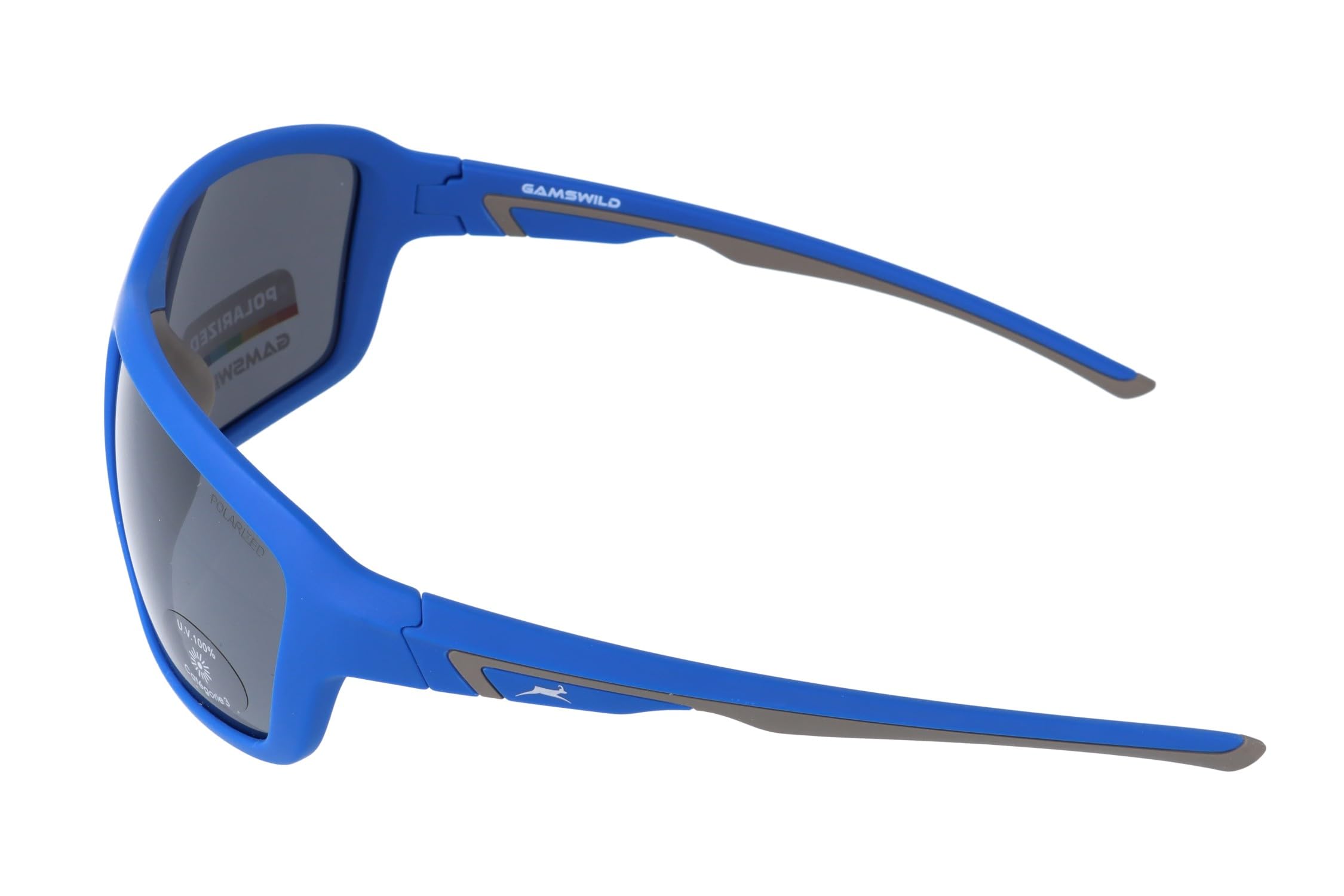 Gamswild WS7536 Sunglasses Sports Glasses Ski Goggles Unisex Blue Brown Pink Orange Green Turquoise Colour Blue - Image 3