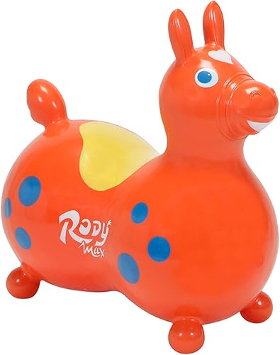 Gymnic Caballo de rebote Rody Max (naranja)