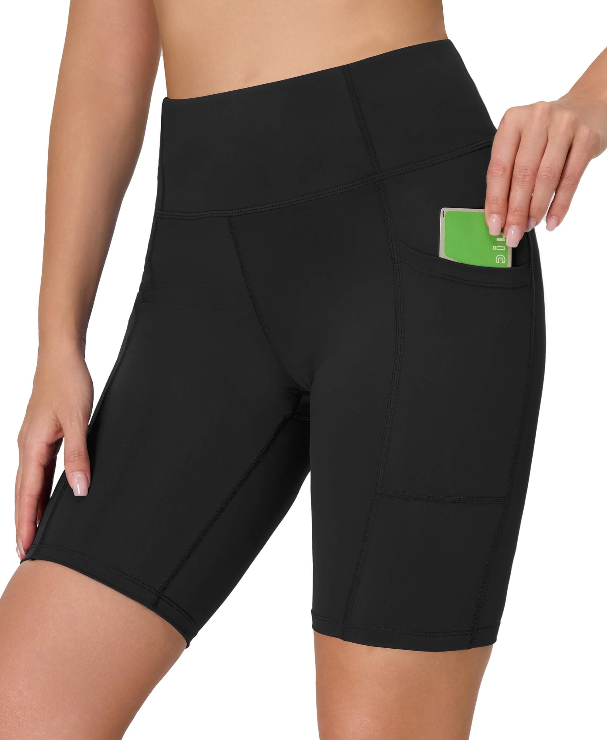 Bañador para mujer, cintura alta, protección UV, UPF 50+, secado rápido, resistente al cloro, con slip interior y bolsillos, cordón ajustable
