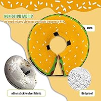 Vista 5 de Dog Donut Collar Protective Inflatable Dog Cones for Medium Dogs, Cats Dogs E Collar Cones, Soft Dog Cone Alternative After Surgery Not Impede Vision